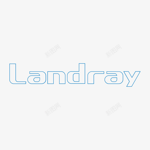 3.landray-logo-线条svg_新图网 https://ixintu.com 3.landray-logo-线条