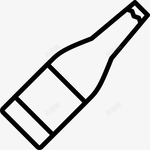 瓶子啤酒饮料图标svg_新图网 https://ixintu.com kvass 啤酒 啤酒厂 概况 瓶子 苏打水 饮料