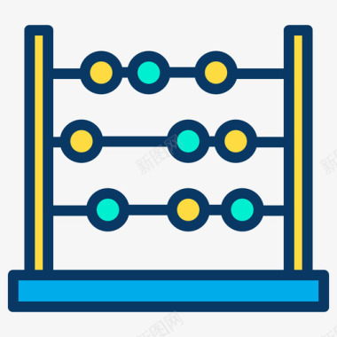 算盘策略29线颜色图标图标