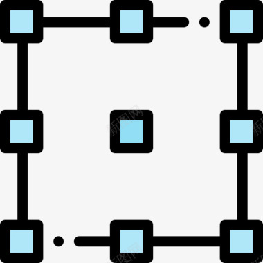 变换编辑2线性颜色图标图标