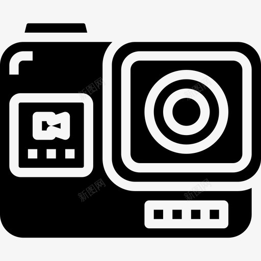 动作摄像机摄影59填充图标svg_新图网 https://ixintu.com 动作 填充 摄像机 摄影