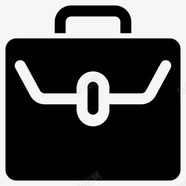 公文包手提箱旅行箱图标图标