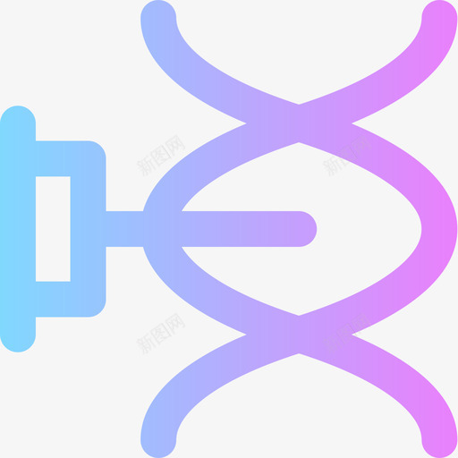 基因改造生物工程5梯度图标svg_新图网 https://ixintu.com 基因改造 梯度 生物工程5