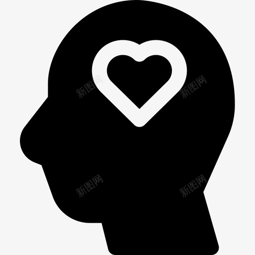 心脏人类大脑34充满图标svg_新图网 https://ixintu.com 人类 充满 大脑 心脏