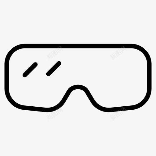 护目镜眼镜实验室图标svg_新图网 https://ixintu.com 图标 实验室 护目镜 眼镜 科学 线图 设备