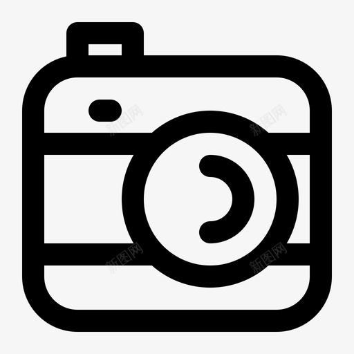 相机数码设备图标svg_新图网 https://ixintu.com 图片 数码 照片 相机 聚会 设备 路线