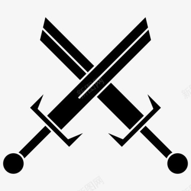 剑刀武器图标图标