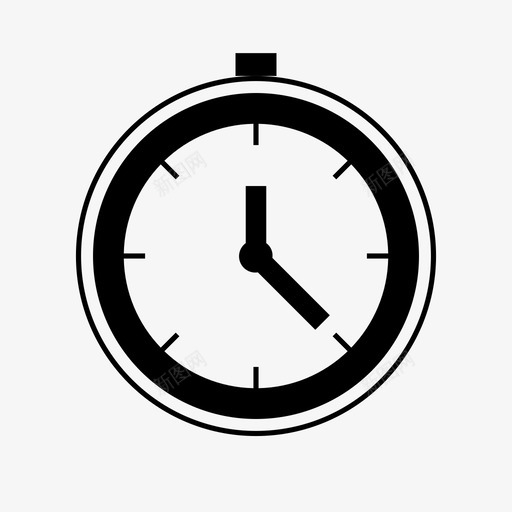 手表闹钟秒表图标svg_新图网 https://ixintu.com 手表 时间 秒表 闹钟