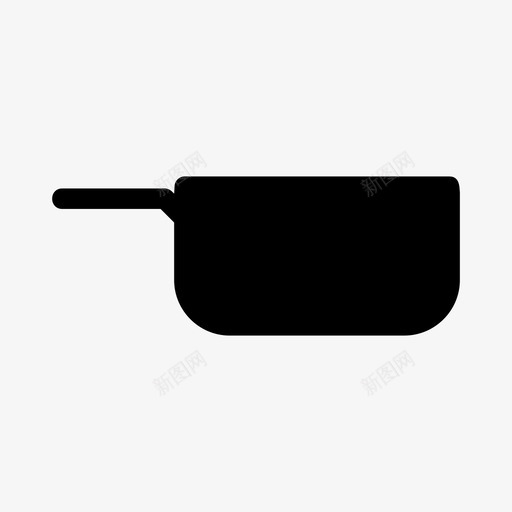 锅厨师烹饪图标svg_新图网 https://ixintu.com 厨师 厨房 工具和器具 油炸 烹饪 锅