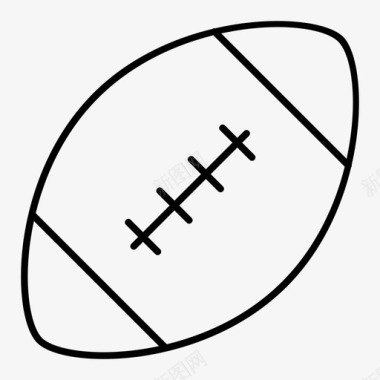 橄榄球足球游戏图标图标