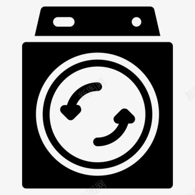 干衣机杂务清洁图标图标