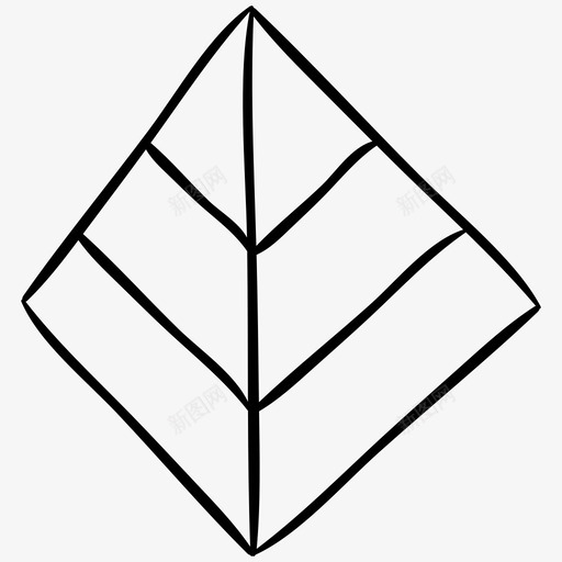 金字塔台阶信息图形手绘图标svg_新图网 https://ixintu.com 信息图形手绘图标 台阶 金字塔