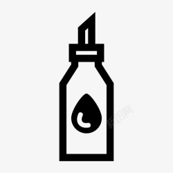 加油瓶子加油瓶子燃料图标高清图片