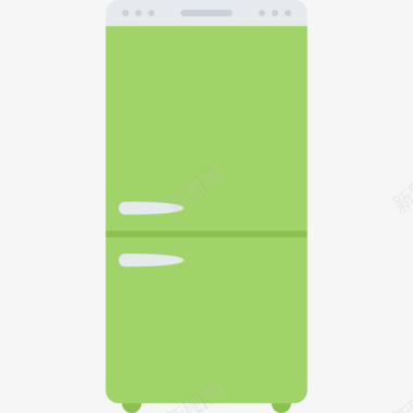 冰箱厨房62扁平图标图标