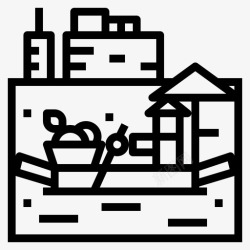 河川浮市商业河川图标高清图片