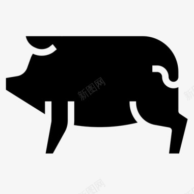猪农场21填充图标图标