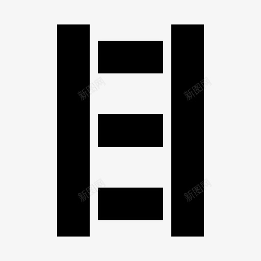 楼梯劳工梯子图标svg_新图网 https://ixintu.com 劳动节 劳工 台阶 字形 梯子 楼梯