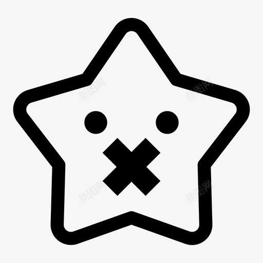表情情感脸图标svg_新图网 https://ixintu.com 微笑 情感 明星 明星表情 脸 表情