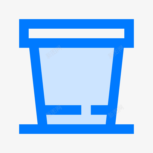 宾理发店4蓝色图标svg_新图网 https://ixintu.com 理发店 蓝色