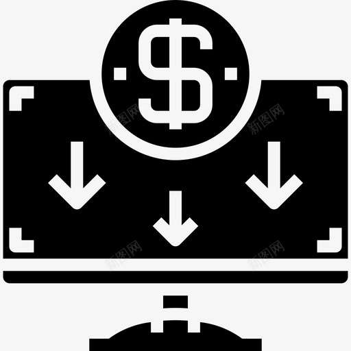 计算机金融货币3可靠图标svg_新图网 https://ixintu.com 可靠 计算机 金融货币3