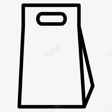购物袋采购电子商务图标图标