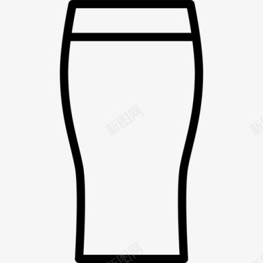 爱尔兰啤酒杯酒图标图标
