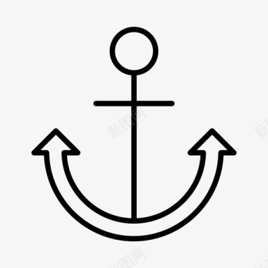锚海军海洋图标图标