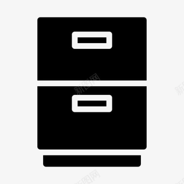 文件柜档案文件图标图标