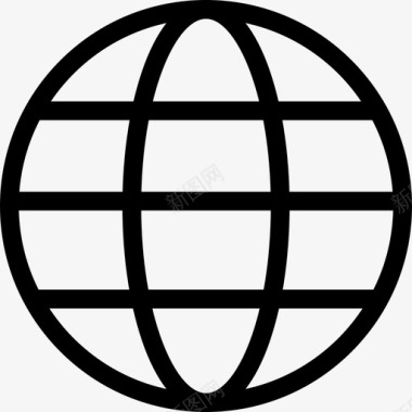 世界地球通讯教育图标图标