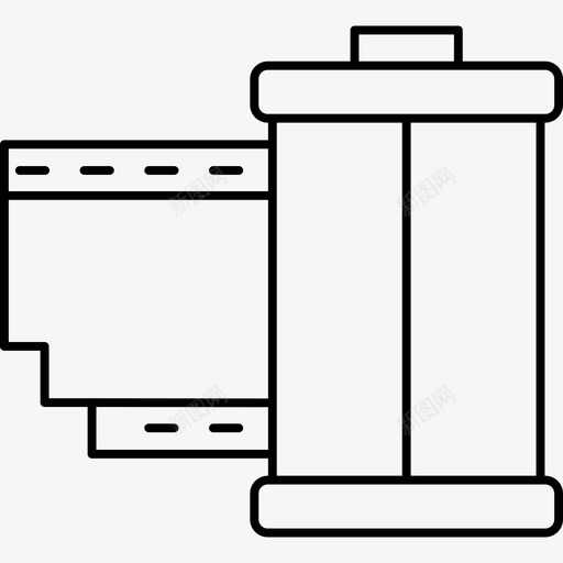 胶卷照相机胶片图标svg_新图网 https://ixintu.com 图标 录音 拍摄 照相机 生产线 电影 胶卷 胶片