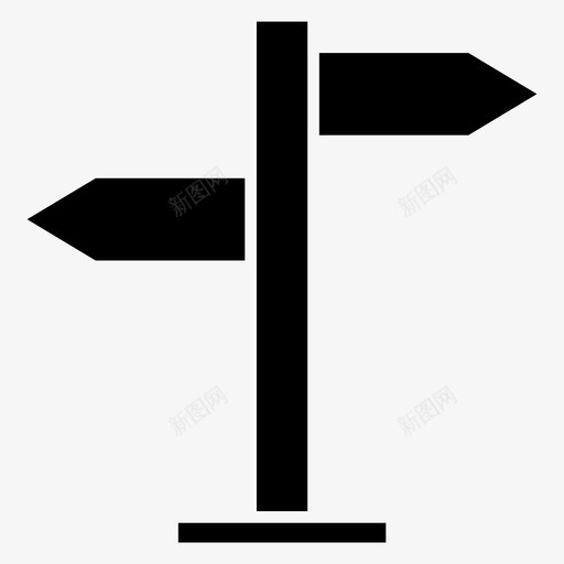 方向箭头选择图标svg_新图网 https://ixintu.com 假期 方向 箭头 路线 选择 酒店
