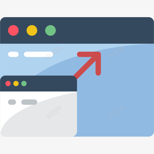 放大响应式34扁平图标svg_新图网 https://ixintu.com 响应式设计34 扁平 放大