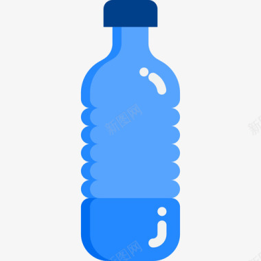 水瓶运行15平坦图标图标