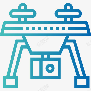 无人机无人机13梯度图标图标