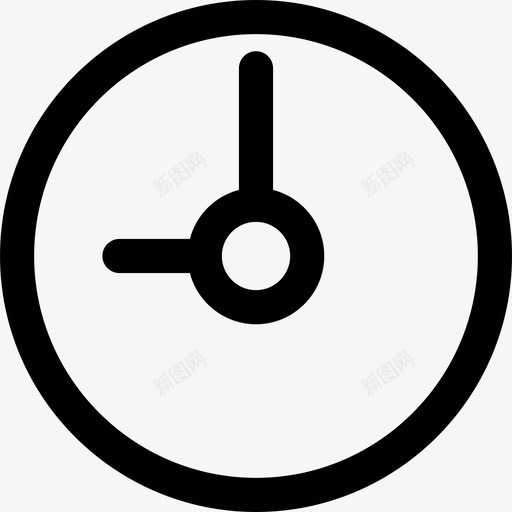 时钟基本要求61线性图标svg_新图网 https://ixintu.com 基本 时钟 线性 要求