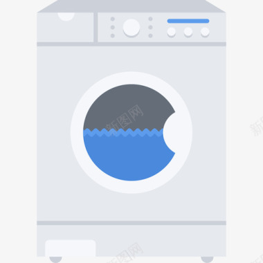 洗衣机电子60平板图标图标