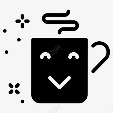 咖啡杯饮料礼物图标图标