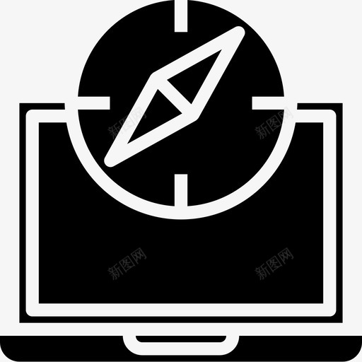 笔记本电脑浏览器和接口10实心图标svg_新图网 https://ixintu.com 实心 接口 浏览器 电脑 笔记本