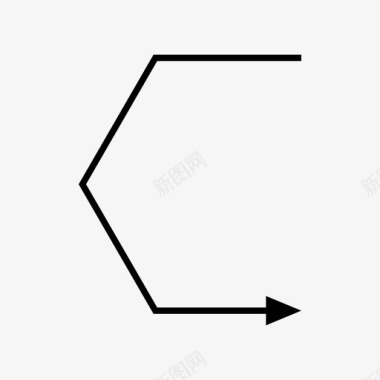 箭头弓方向图标图标