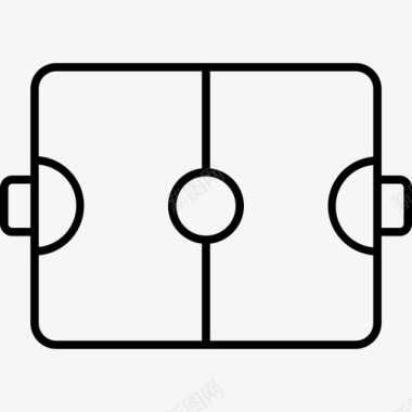 场地足球游戏图标图标