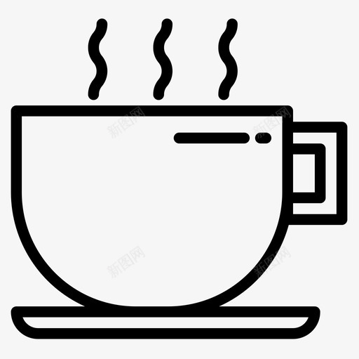 茶茶5线性图标svg_新图网 https://ixintu.com 线性 茶 茶5