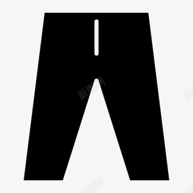 裤子衣服商业标志图标图标