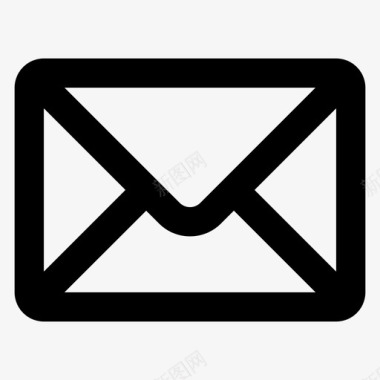 信封航空邮件邮件图标图标