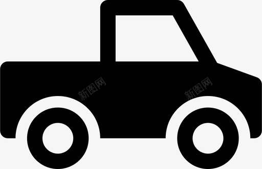 卡车汽车皮卡图标svg_新图网 https://ixintu.com 充满 动力 卡车 汽车 皮卡 车辆