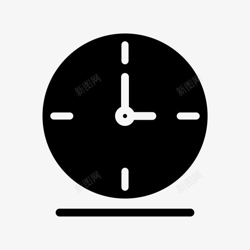 时钟分钟秒图标svg_新图网 https://ixintu.com 业务 分钟 时钟 时间 秒 计时器