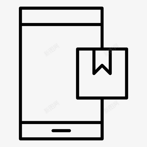 产品在线网上商店包图标svg_新图网 https://ixintu.com 产品 商业 在线 技术 概述 网上商店 购物