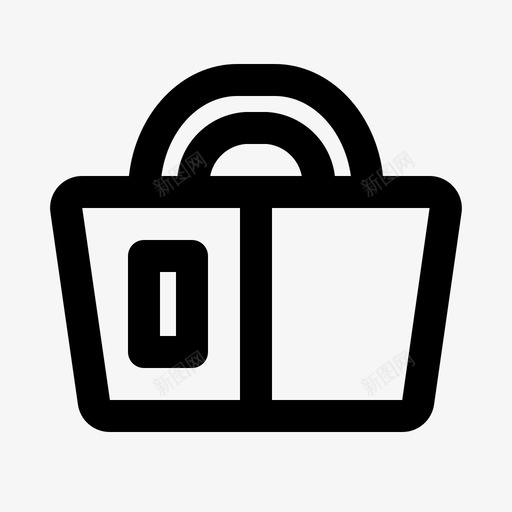 吊带袋生活方式购物图标svg_新图网 https://ixintu.com v2 吊带 型号 生产线 生活方式 购物