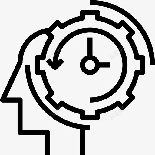 员工大脑过程3线性图标svg_新图网 https://ixintu.com 员工 大脑 线性 过程