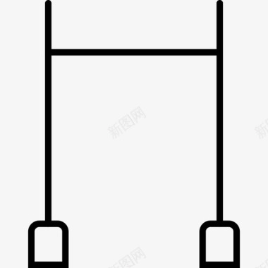 体操吧艺术元素图标图标