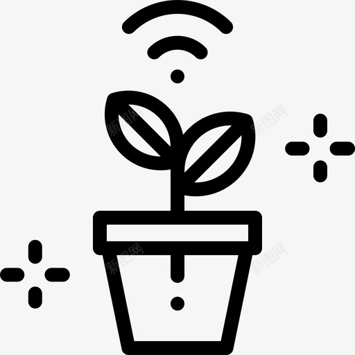 植物domotics12线状图标svg_新图网 https://ixintu.com domotics12 植物 线状